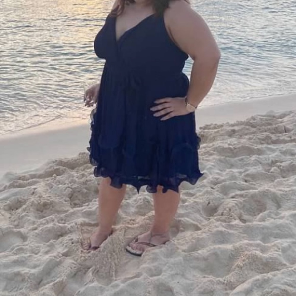 Fashionova Navy blue dress